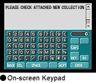 On-screen Keypad