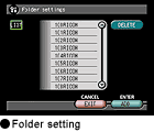 Folder setting